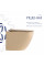 Унитаз подвесной Robin Ultra Quiet 490×365×325 мм, Beige, с сиденьем Slim Duroplast / Soft-close / Quick Release QT13332381АSSB Qtap