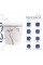 Унитаз подвесной Robin Ultra Quiet 490×365×325 мм, Marble, с сиденьем Slim Duroplast / Soft-close / Quick Release QT13332381АSMR Qtap