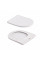 Унитаз подвесной Robin Ultra Quiet 490×365×325 мм, Marble, с сиденьем Slim Duroplast / Soft-close / Quick Release QT13332381АSMR Qtap