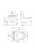 Унитаз подвесной Tern Ultra Quiet 490×365×325 мм, Marble, с сиденьем Slim Duroplast / Soft-close / Quick Release QT17332303ASMR Qtap