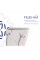 Унитаз подвесной Tern Ultra Quiet 490×365×325 мм, Marble, с сиденьем Slim Duroplast / Soft-close / Quick Release QT17332303ASMR Qtap