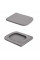 Унитаз подвесной Tern Ultra Quiet 490×365×325 мм, Stone Grey, с сиденьем Slim Duroplast / Soft-close / Quick Release QT17332303ASSG Qtap