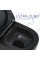 Унитаз подвесной Qtap Jay Ultra Quiet 485х360х320 мм, Matt Black, сиденьем Slim Duroplast/ Soft-close/ Quick Relase QT07335177MB