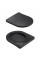 Унитаз подвесной Qtap Jay Ultra Quiet 485х360х320 мм, Matt Black, сиденьем Slim Duroplast/ Soft-close/ Quick Relase QT07335177MB