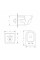Унитаз подвесной Jay Rimless 485×360×320 мм, White, с сиденьем Slim Duroplast/ Soft-close/ Quick Relase QT07335177RW Qtap