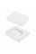 Унітаз підвісний Qtap Gemini Ultra Quiet 485×340×350 мм, White, з сидінням Slim Duroplast / Soft-close / Quick Release QTTAU26W49119