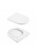 Унитаз подвесной Qtap Taurus Ultra Quiet 515×360×350 мм, White, с сиденьем Slim Duroplast / Soft-close / Quick Release QTTAU26W49116
