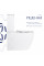 Унитаз напольный Qtap Evia Ultra Quiet 630×350×795 мм с сиденьем Soft-close, White QTEVI27W49258