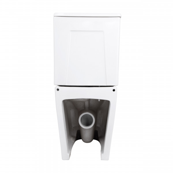Унитаз напольный Qtap Arvin Ultra Quiet 630×350×795 мм с сиденьем Soft-close, White QTARV27W49259