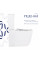 Унітаз підлоговий Qtap Aquarius Ultra Quiet 620×355×790 мм з сидінням Soft-close, White QTAQAW27W49262