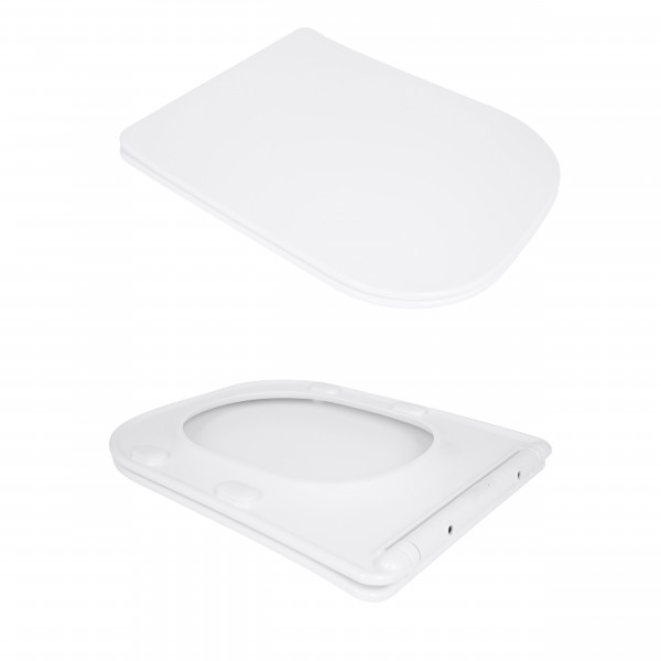 Унітаз підлоговий Qtap Aquarius Ultra Quiet 620×355×790 мм з сидінням Soft-close, White QTAQAW27W49262