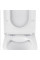 Унитаз подвесной безободковый Kroner Armada WHI513636 RIMLESS с сиденьем Slim Duroplast / Soft-close / Quick relase (KA513636WHIR)