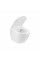 Унитаз подвесной безободковый Kroner Harz WHI523632 RIMLESS с сиденьем (KH523632WHIR)