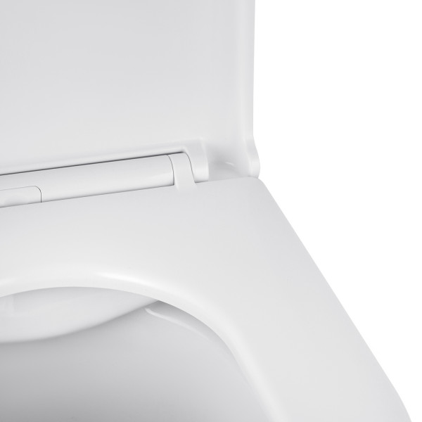 Комплект 4 в 1: Інсталяція Grohe Rapid SL 3 в 1 38772001 + Унітаз безобідковий Kroner Armada WHI513636 RIMLESS з сидінням Slim Duroplast / Soft-close / Quick relase (38772001KA513636)