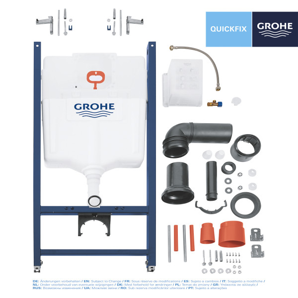 Инсталляция для унитаза Grohe QuickFix Solido 2 в 1 38971000