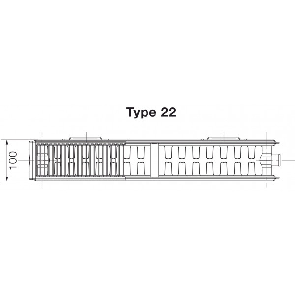 Радиатор стальной KORADO 22VK 400x900 (22040090-60-0010)