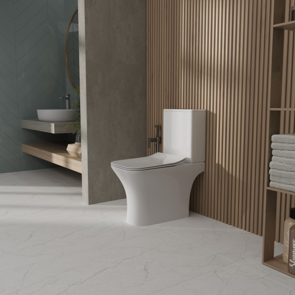 Унитаз-компакт KOLLER POOL Trend с Сиденьем Soft Close дюропласт (TR-0650-RC-C_TR-0650-RC-T)