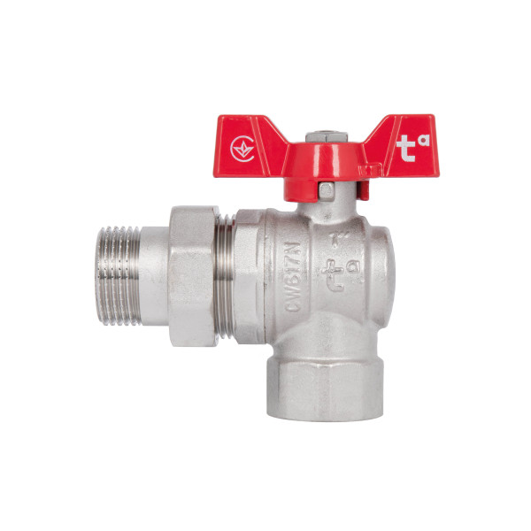 Кран шаровой "Американка" Thermo Alliance Forte 1" угловой SF221W25