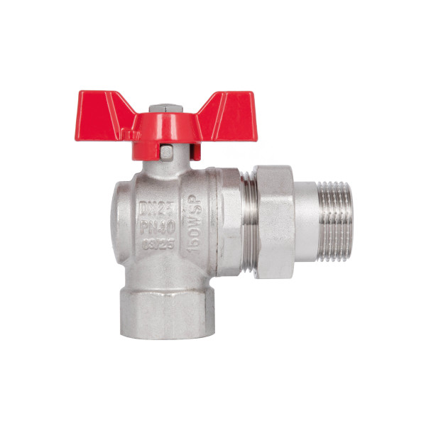 Кран шаровой "Американка" Thermo Alliance Forte 1" угловой SF221W25