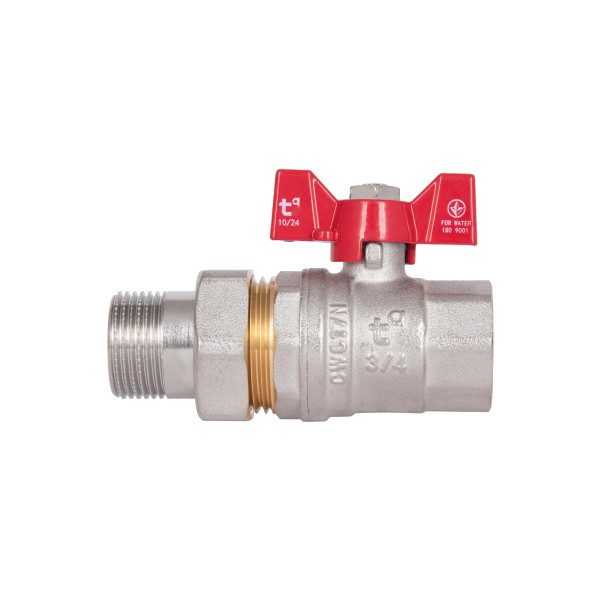 Кран кульовий "Американка" Thermo Alliance Standart прямий 3/4" ВЗ SD220W20