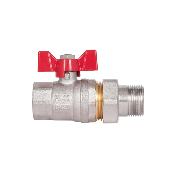 Кран кульовий "Американка" Thermo Alliance Standart прямий 3/4" ВЗ SD220W20