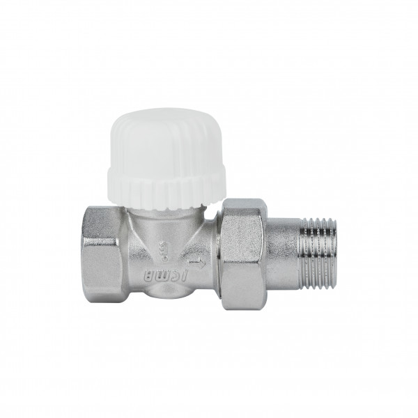 Кран радиаторный Icma 1/2" 28х1,5 прямой №775