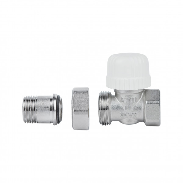 Кран радиаторный Icma 1/2" 28х1,5 прямой №775