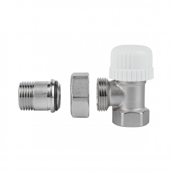 Кран радиаторный Icma 1/2" 30х1,5 угловой №778