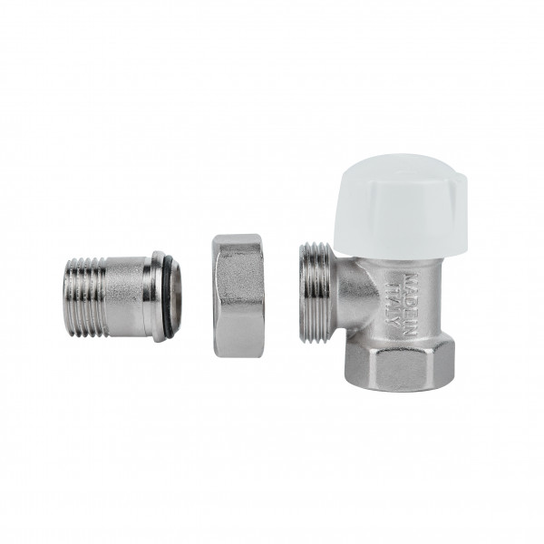 Кран радиаторный Icma 1/2" 28х1,5 угловой №774