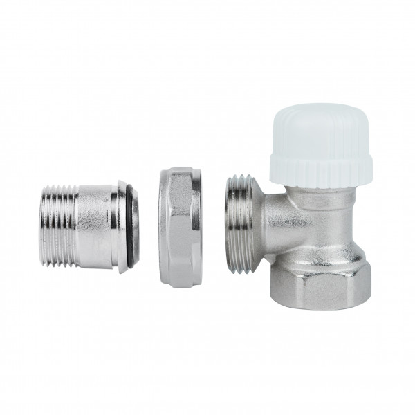 Кран радиаторный Icma 3/4" 30х1,5 угловой №778