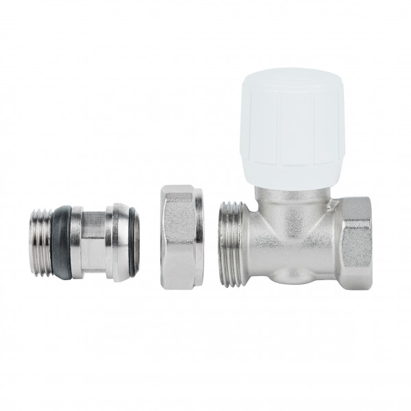 Кран радиаторный Icma 1/2" с антипротечкой прямой №954