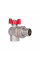 Кран шаровой "Американка" Thermo Alliance Standart угловой 3/4" ВН SD222W20