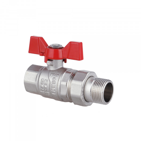 Кран шаровой "Американка" Thermo Alliance Forte 3/4" прямой SF220W20