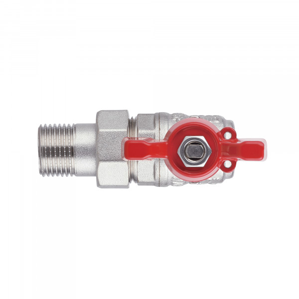 Кран кульовий «Американка» Thermo Alliance Forte 1/2" кутовий SF221W15