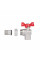Кран кульовий «Американка» Thermo Alliance Forte 1/2" кутовий SF221W15
