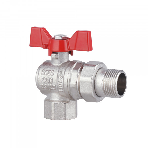 Кран шаровой "Американка" Thermo Alliance Forte 3/4" угловой SF221W20
