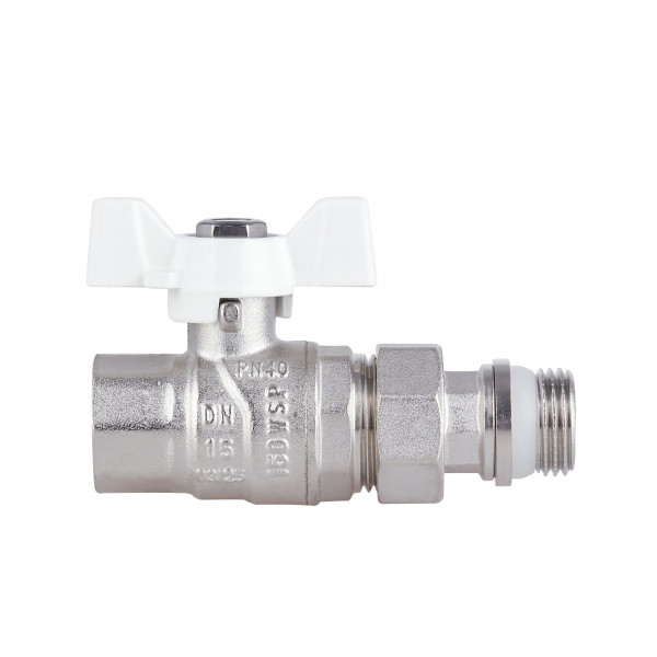 Кран кульовий "Американка" Thermo Alliance Forte 1/2" з антипротіканням прямий SF222W15