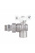 Кран кульовий "Американка" Thermo Alliance Forte 1/2" з антипротіканням кутовий SF223W15