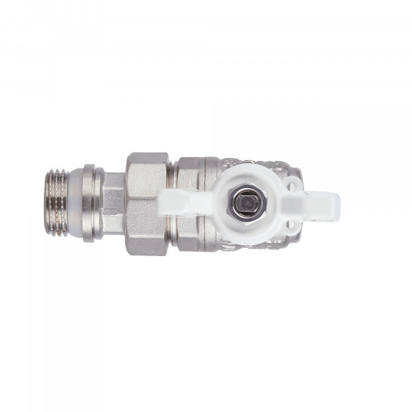 Кран кульовий "Американка" Thermo Alliance Forte 1/2" з антипротіканням кутовий SF223W15