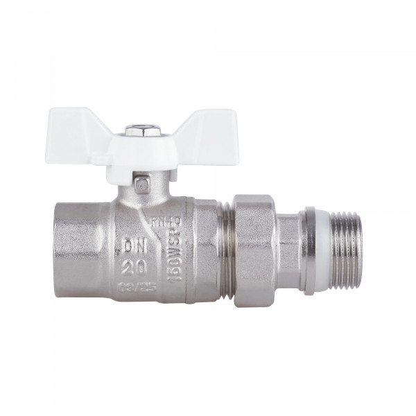 Кран кульовий "Американка" Thermo Alliance Forte 3/4" з антипротіканням прямий SF222W20