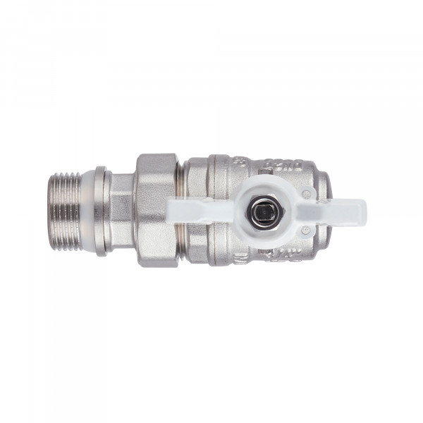 Кран кульовий "Американка" Thermo Alliance Forte 3/4" з антипротіканням кутовий SF223W20