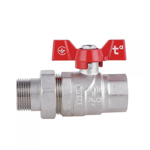 Кран шаровой "Американка" Thermo Alliance Forte 1" прямой SF220W25
