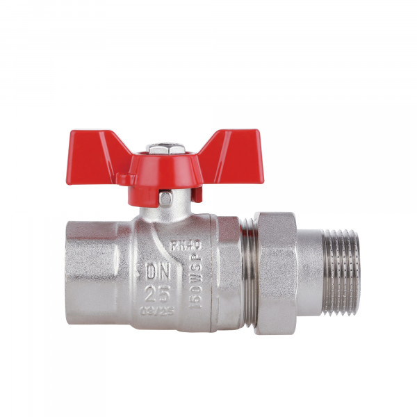 Кран шаровой "Американка" Thermo Alliance Forte 1" прямой SF220W25