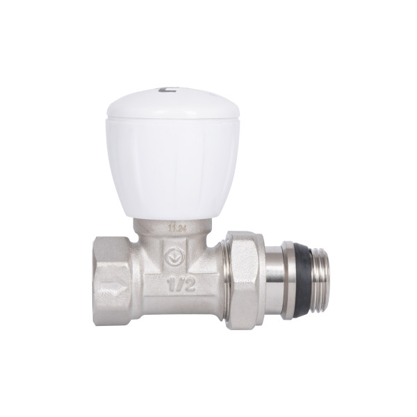 Кран радіаторний Thermo Alliance Standart Powerful 1/2" ВЗ з антипротіканням прямий SF230W15 SF230W15