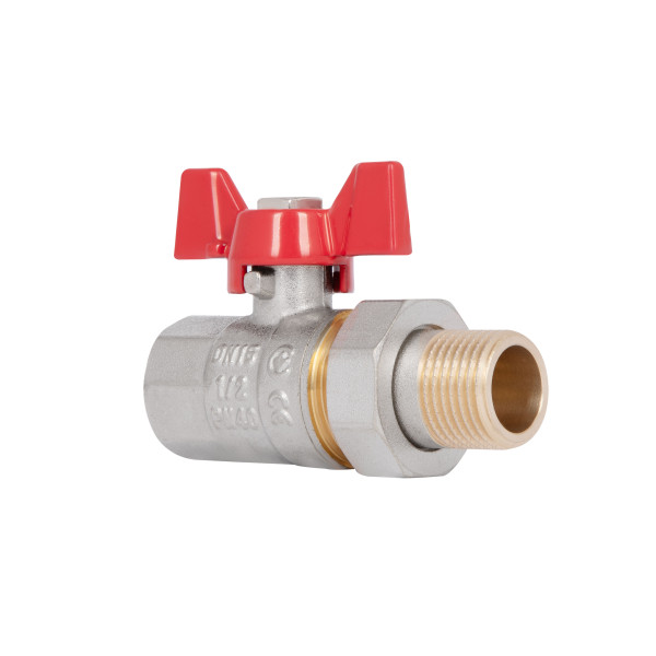 Кран шаровой "Американка" Thermo Alliance Standart 1/2" ВН прямой SD220NW15PN40