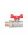 Кран шаровой "Американка" Thermo Alliance Standart 1/2" ВН прямой SD220NW15PN40