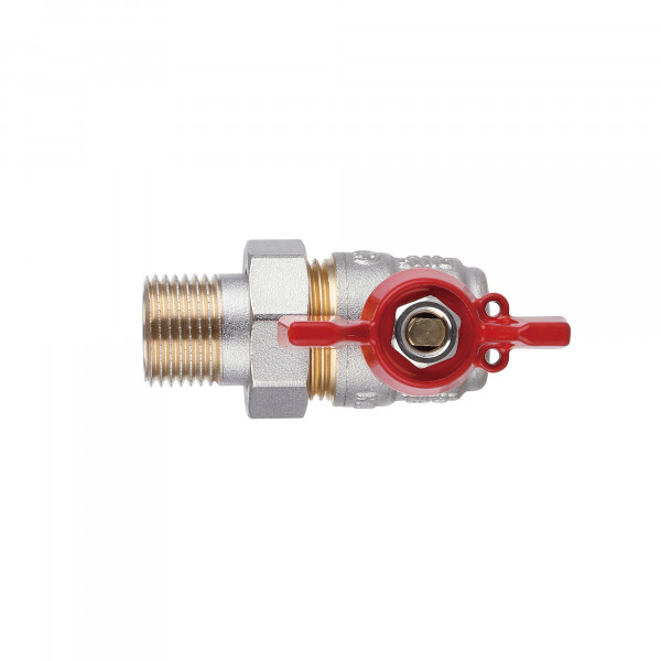 Кран кульовий "Американка" Thermo Alliance Standart 1/2" ВЗ кутовий SD222NW15PN40