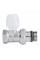 Кран радиаторный Icma 3/4" с антипротечкой прямой №813+940