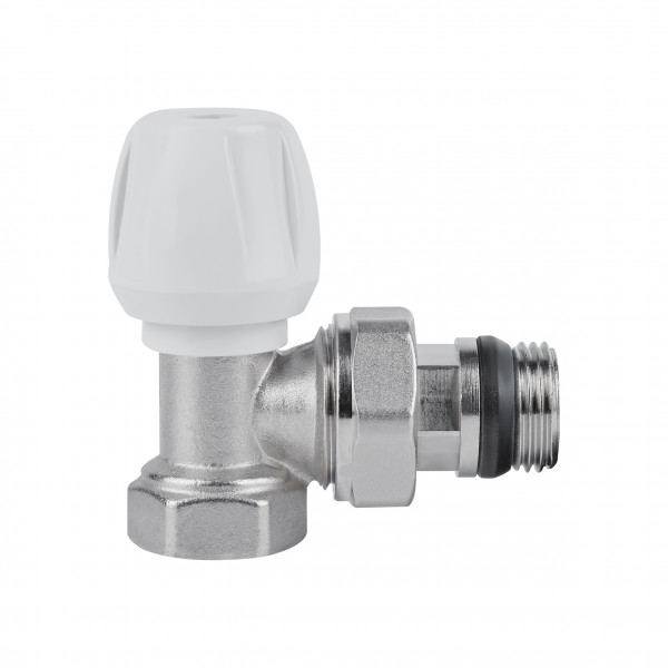 Кран радиаторный Icma 1/2" с антипротечкой угловой №803+940