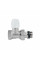 Кран радиаторный Icma 1/2" с антипротечкой прямой без ручки №815+940